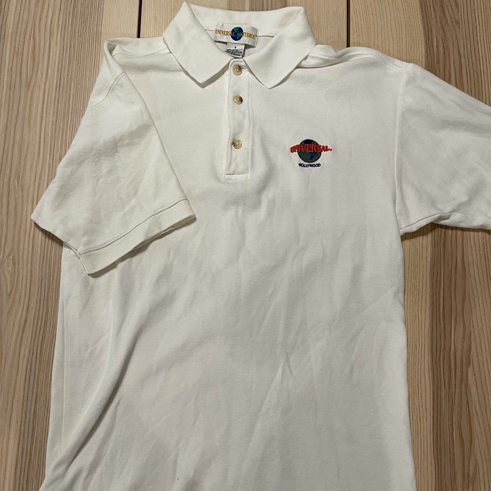 Vintage 90s Universal Studios Hollywood Polo Shirt‎